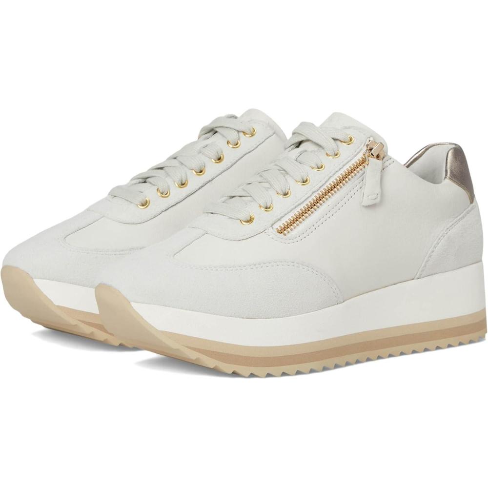 image:imageJohnston amp Murphy Womens Gracie SideZip Laceup SneakerWhite