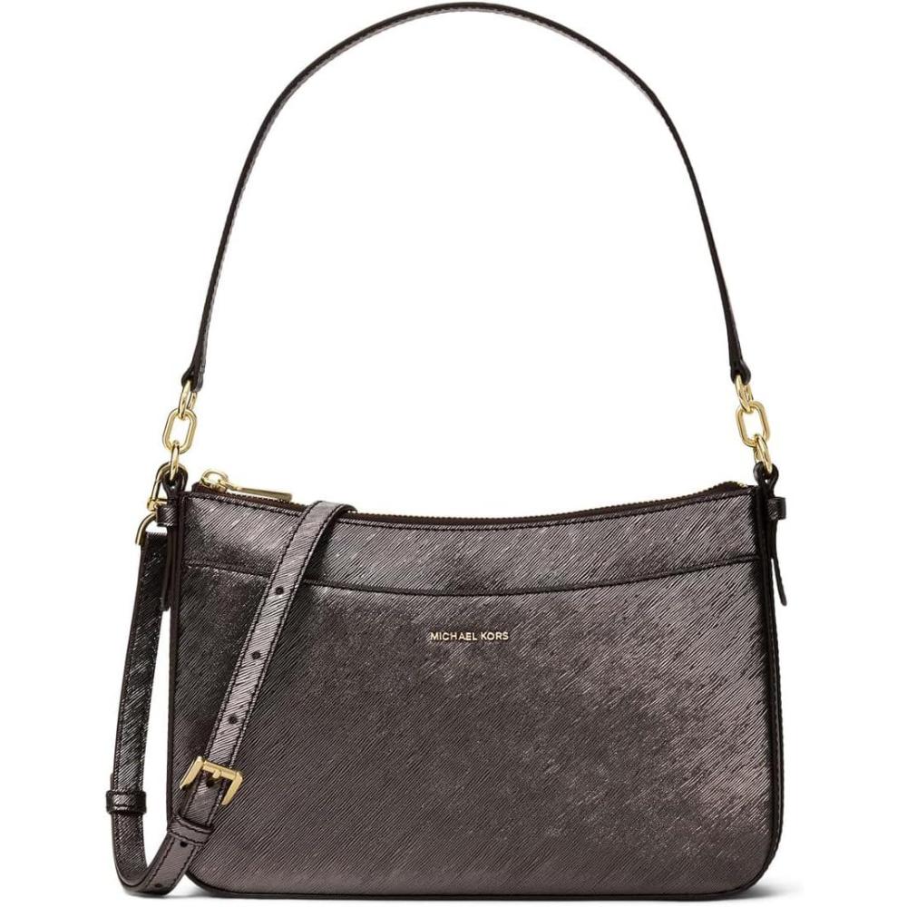 image:imageMichael Kors Jet Set Medium Top Zip Pochette Xbody Chocolate 1