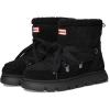 Black Faux Fur Suede