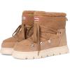 Medium Brown Faux Fur Suede