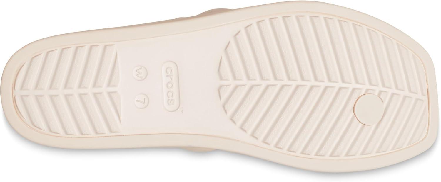image:imageCrocs Womens Miami Toe Loop Sandal FlatDew