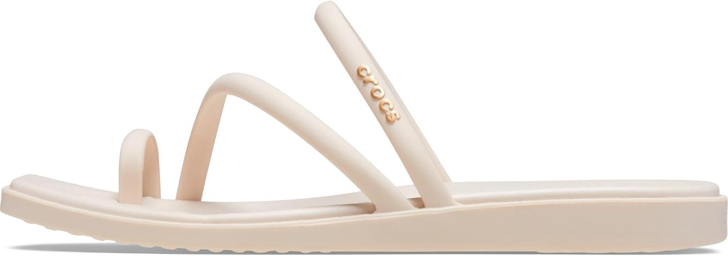 image:imageCrocs Womens Miami Toe Loop Sandal FlatDew