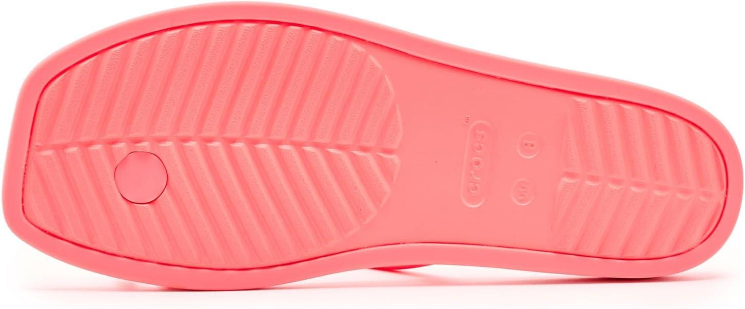 image:imageCrocs Womens Miami Toe Loop Sandal FlatGuava