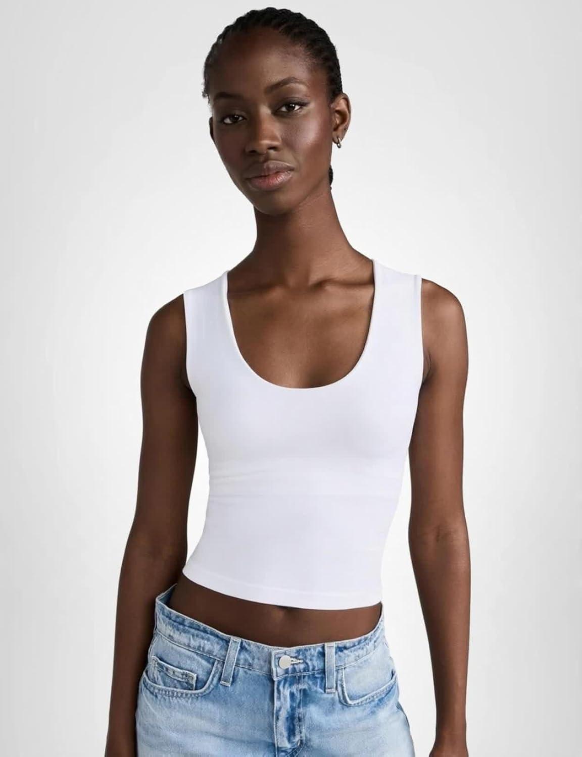 image:imageFree People Womens Clean Lines Muscle CamiWhite