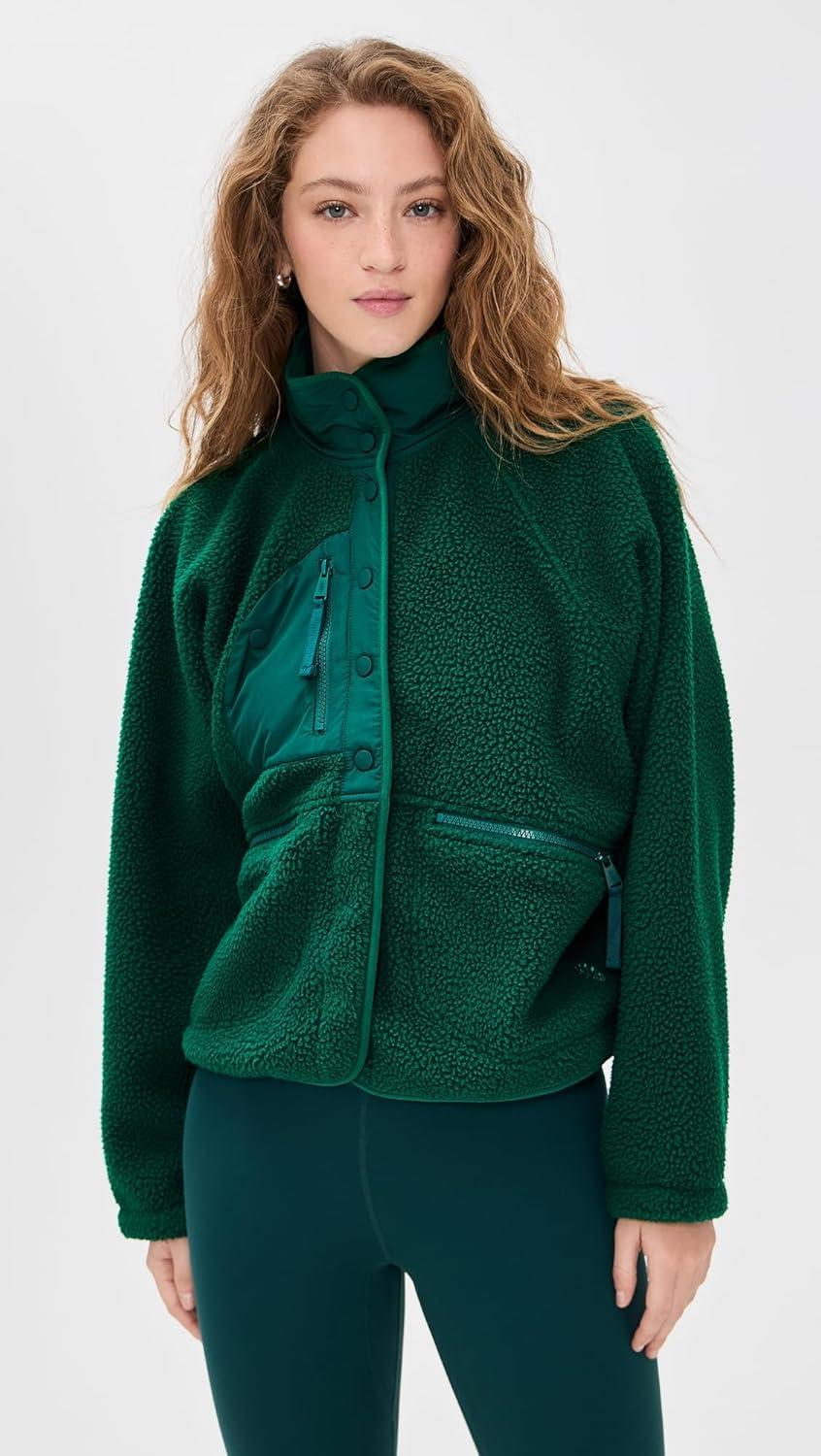 image:imageFree People Womens Hit The Slopes JacketEvergreen