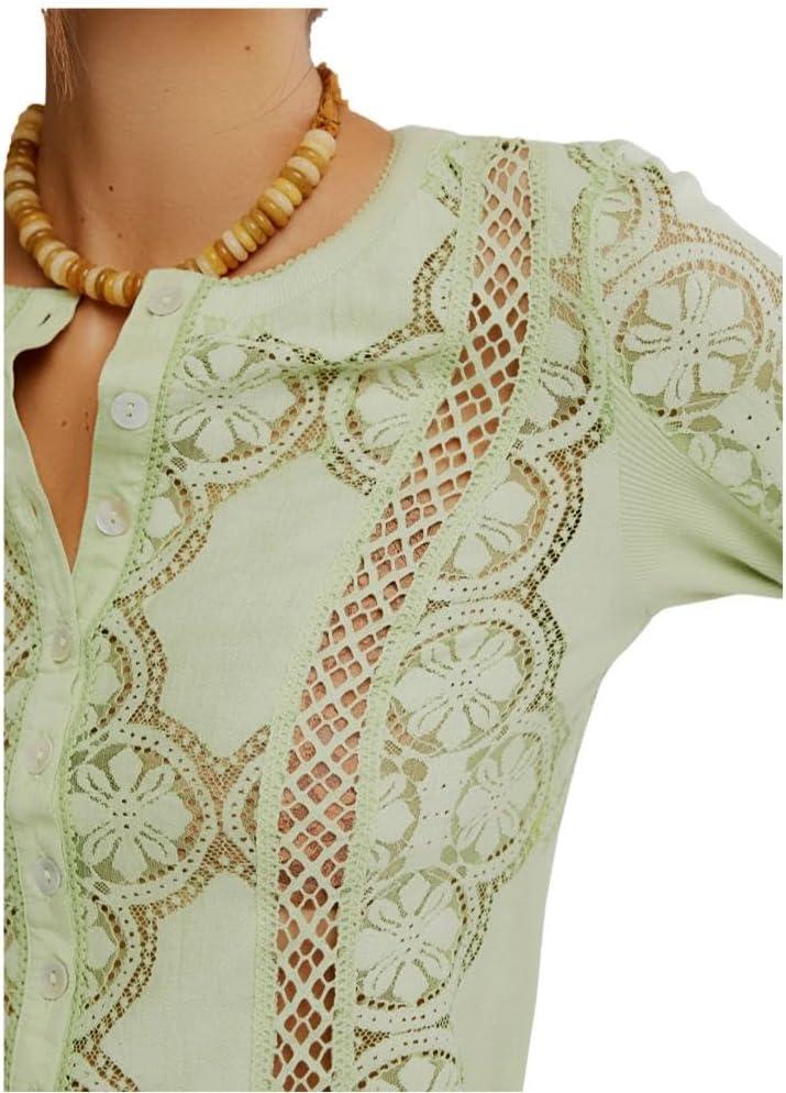 image:imageFree People Womens Jae Knit Long SleeveFresh Green
