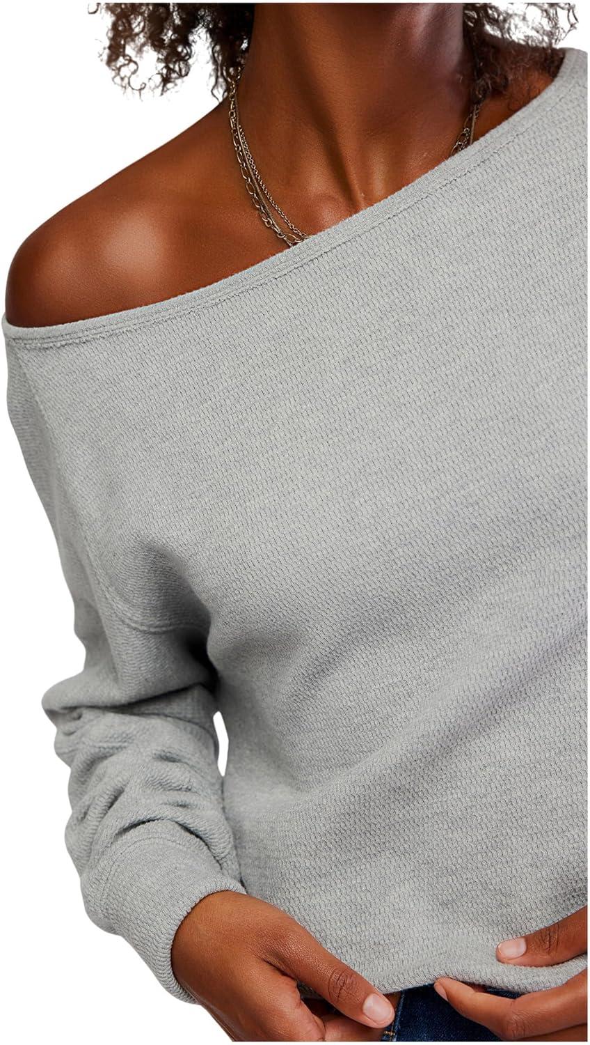 image:imageFree People Womens Jess Long SleeveHeather Grey