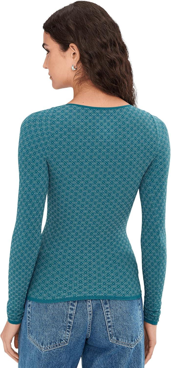 image:imageFree People Womens Love Letter Long Sleeve Still Sea