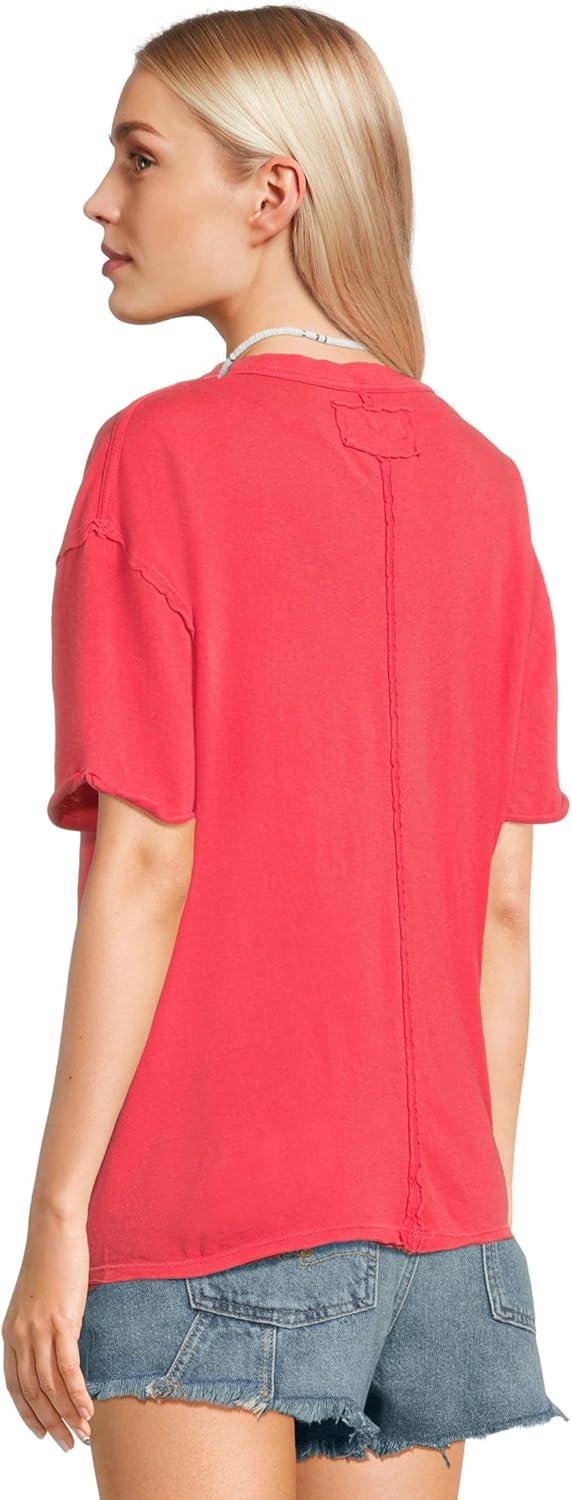 image:imageFree People Womens Nina V TeeAtlas Red
