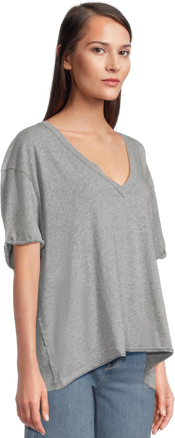 image:imageFree People Womens Nina V TeeHeather Grey