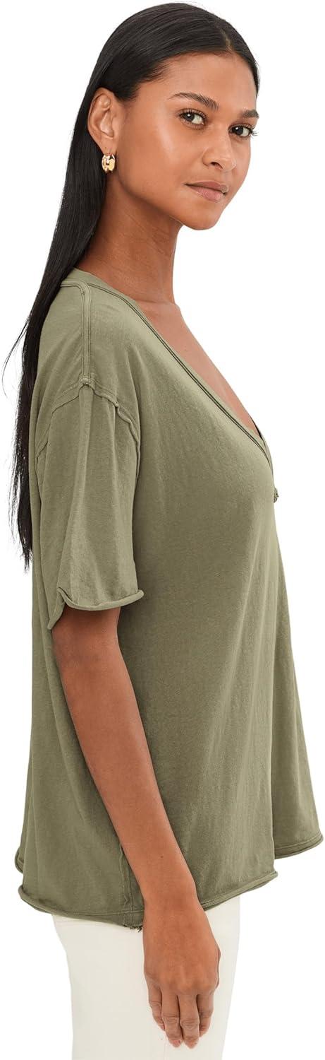 image:imageFree People Womens Nina V TeeOlive Stone