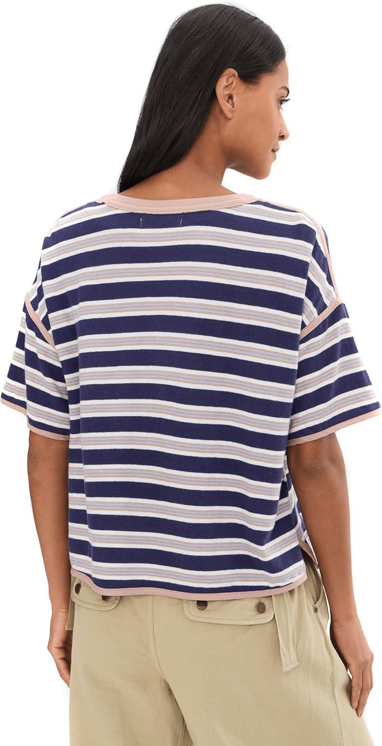 image:imageFree People Womens We The Free Clean Rugby TeeNavy Combo