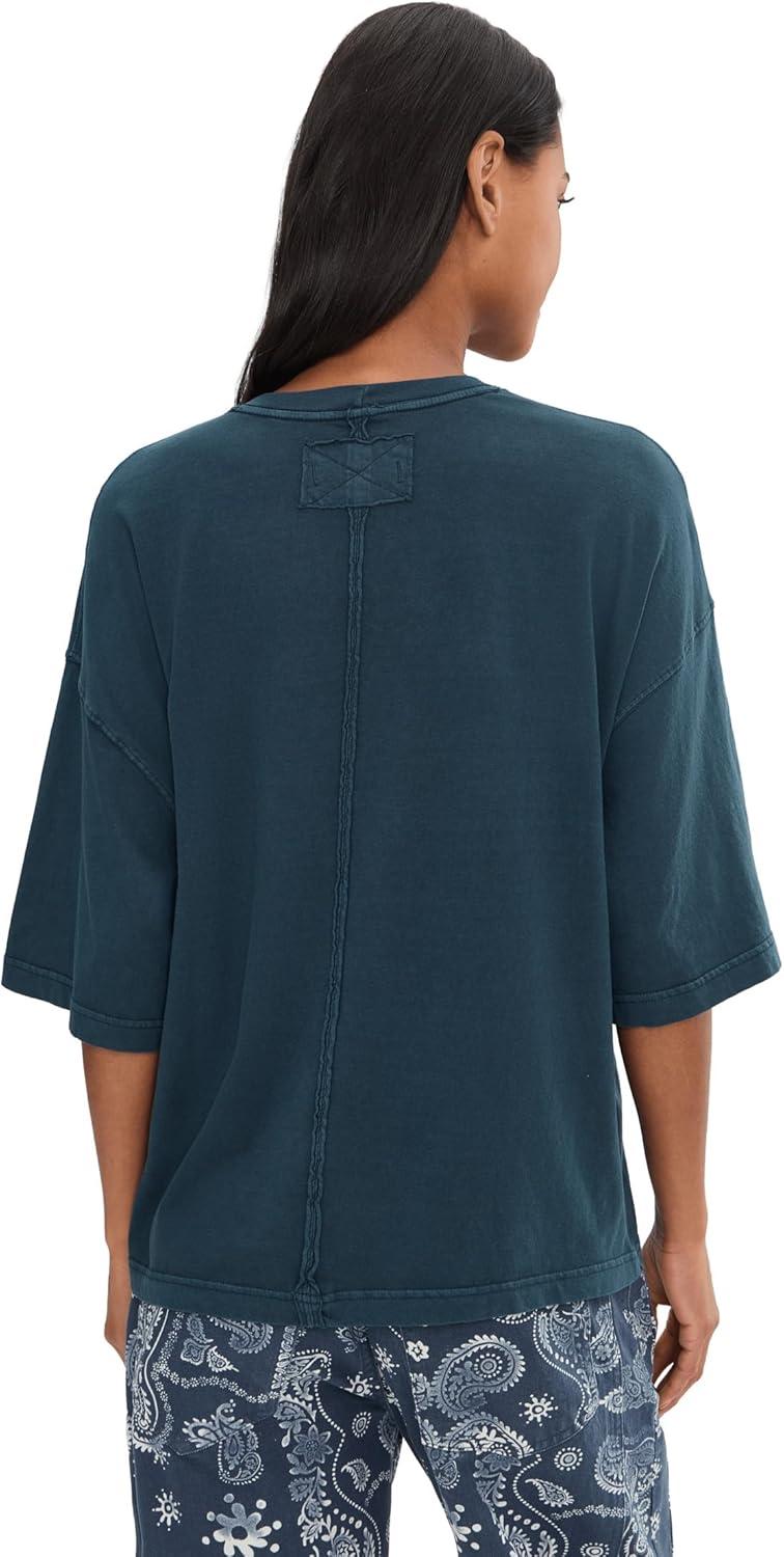 image:imageFree People Womens We The Free Perfect Oversized TeeVarsity Navy