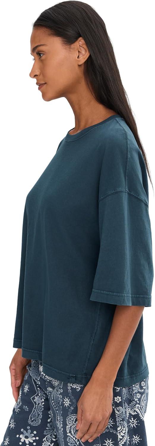 image:imageFree People Womens We The Free Perfect Oversized TeeVarsity Navy