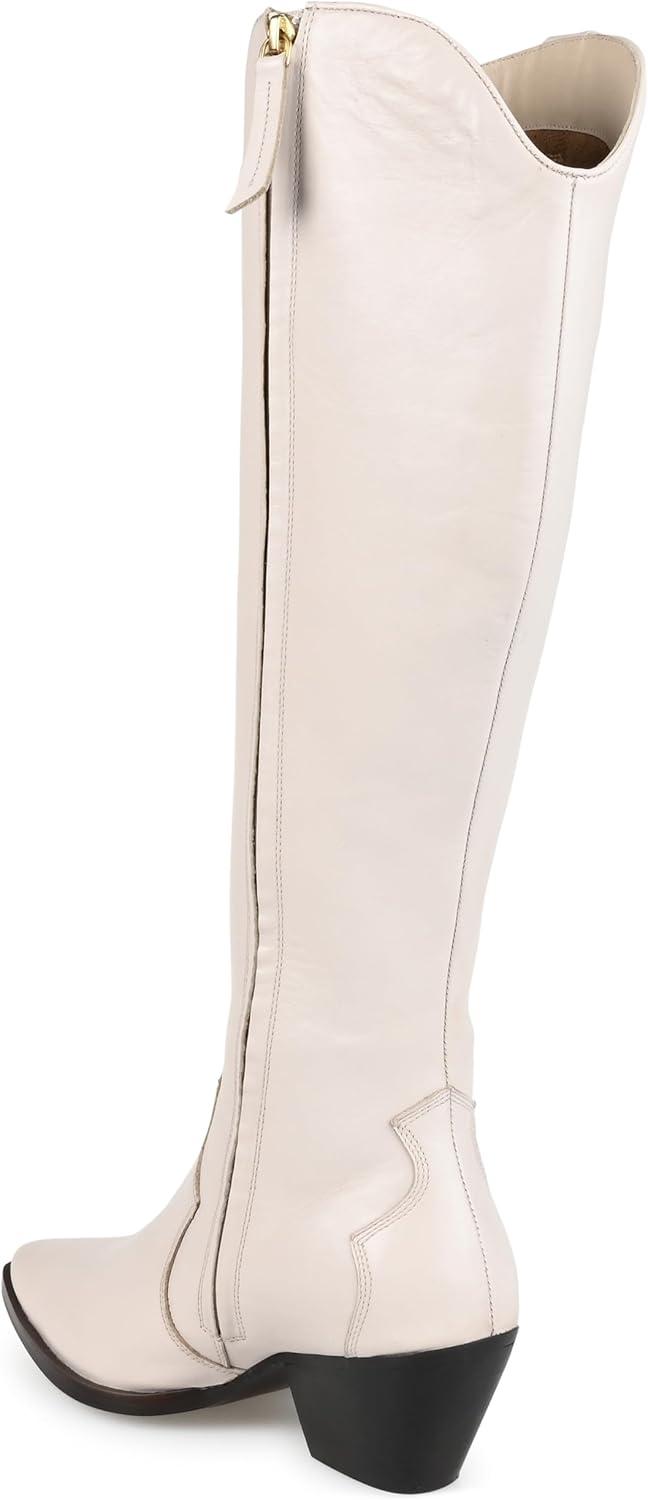 image:imageJournee Collection Womens Pryse Knee High BootBone