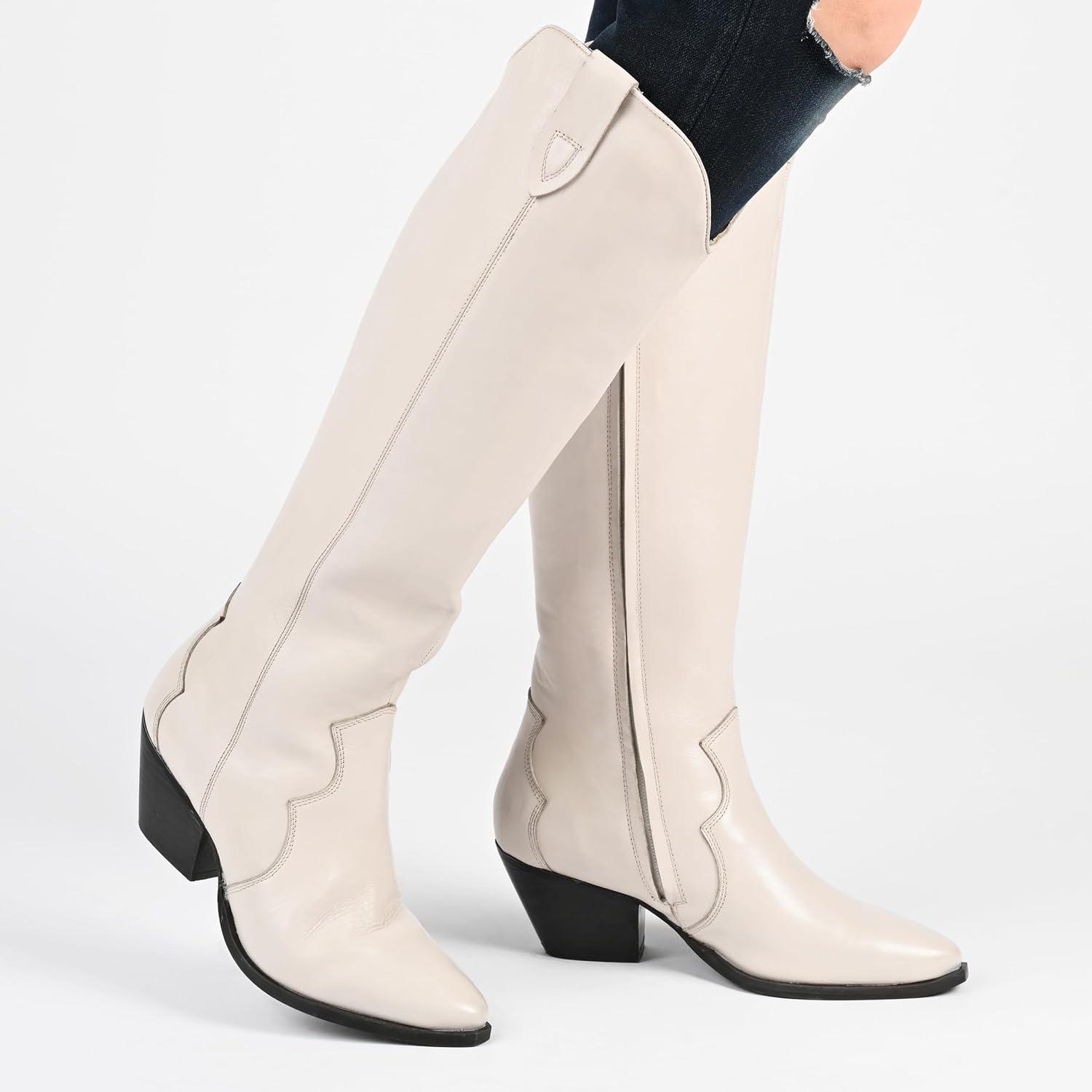 image:imageJournee Collection Womens Pryse Knee High BootBone
