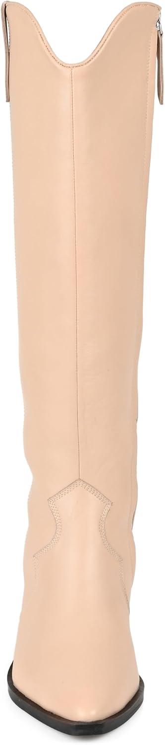 image:imageJournee Collection Womens Pryse Knee High BootNude