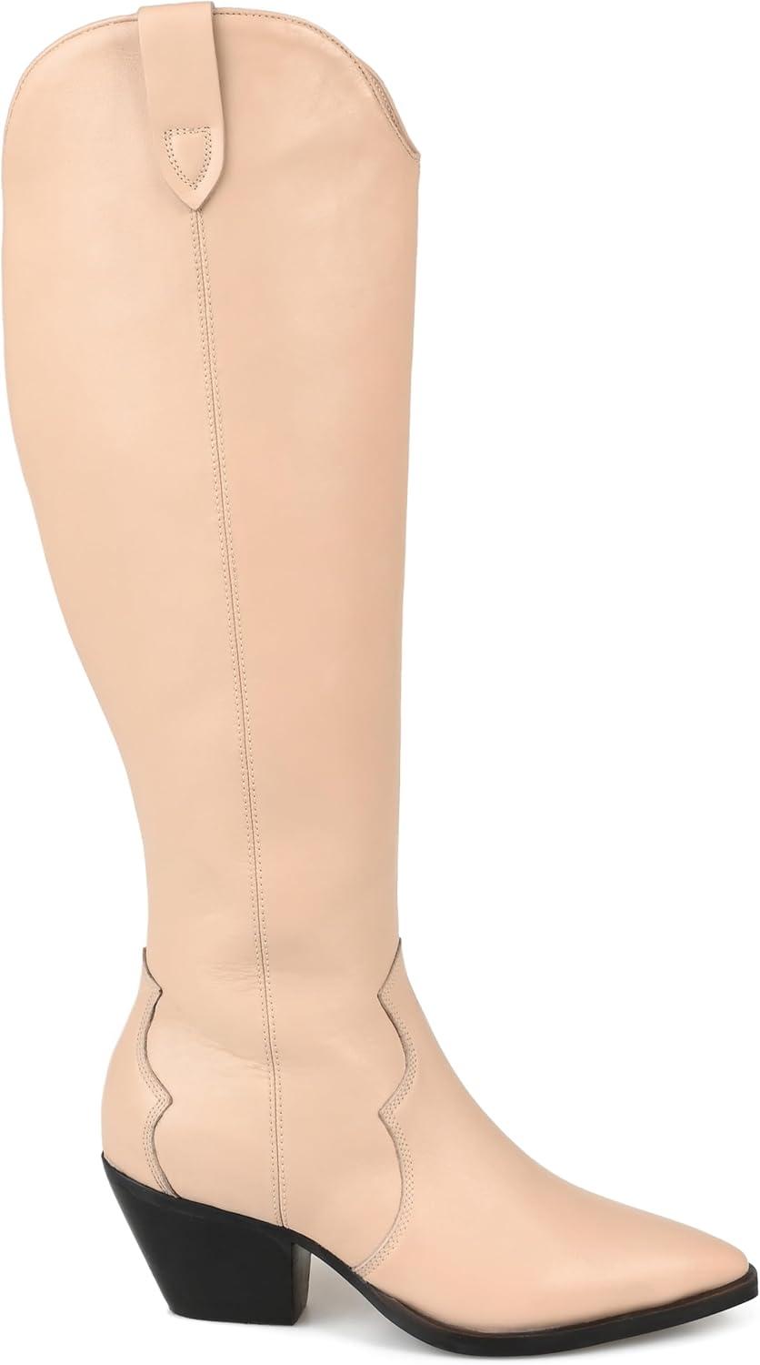 image:imageJournee Collection Womens Pryse Knee High BootNude