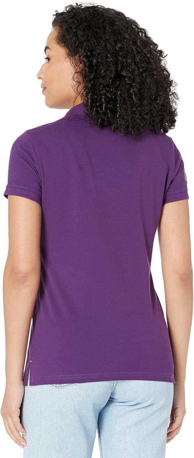 image:imageMetallic Print Polo Shirt by US Polo AssnKingston Purple