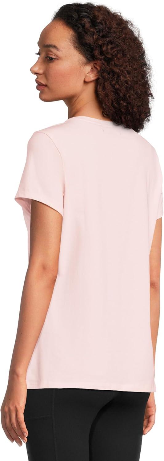 image:imageUS Polo Assn Womens Stretch Crew Neck TeeClassic Pink