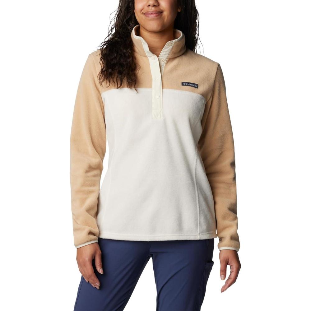 image:imageColumbia womens Benton Springs 12 Snap PulloverChalkCanoe