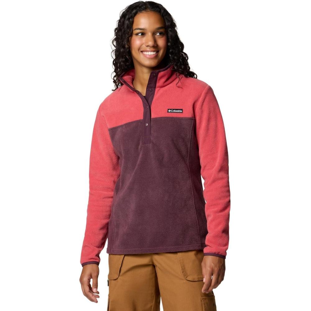 image:imageColumbia womens Benton Springs 12 Snap PulloverDaredevilMoonvista