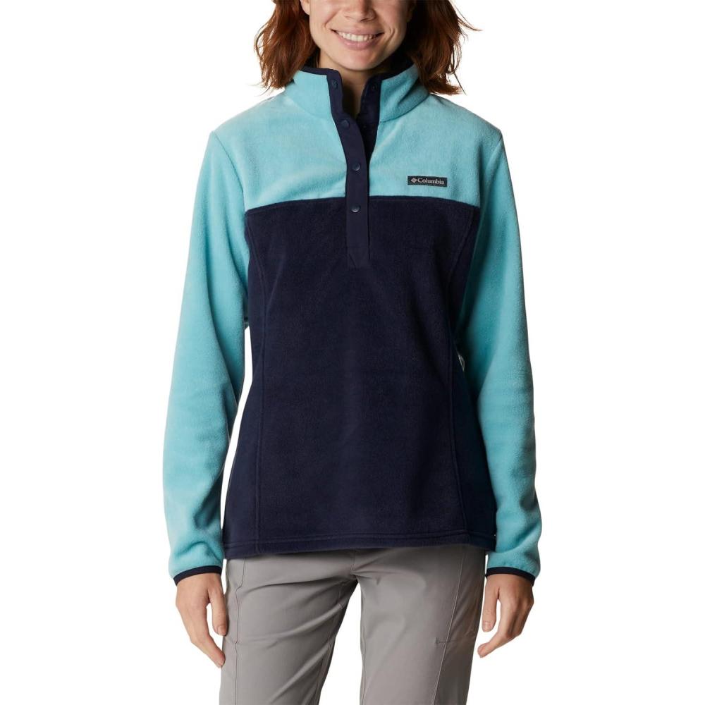 image:imageColumbia womens Benton Springs 12 Snap PulloverDark NocturnalSea Wave