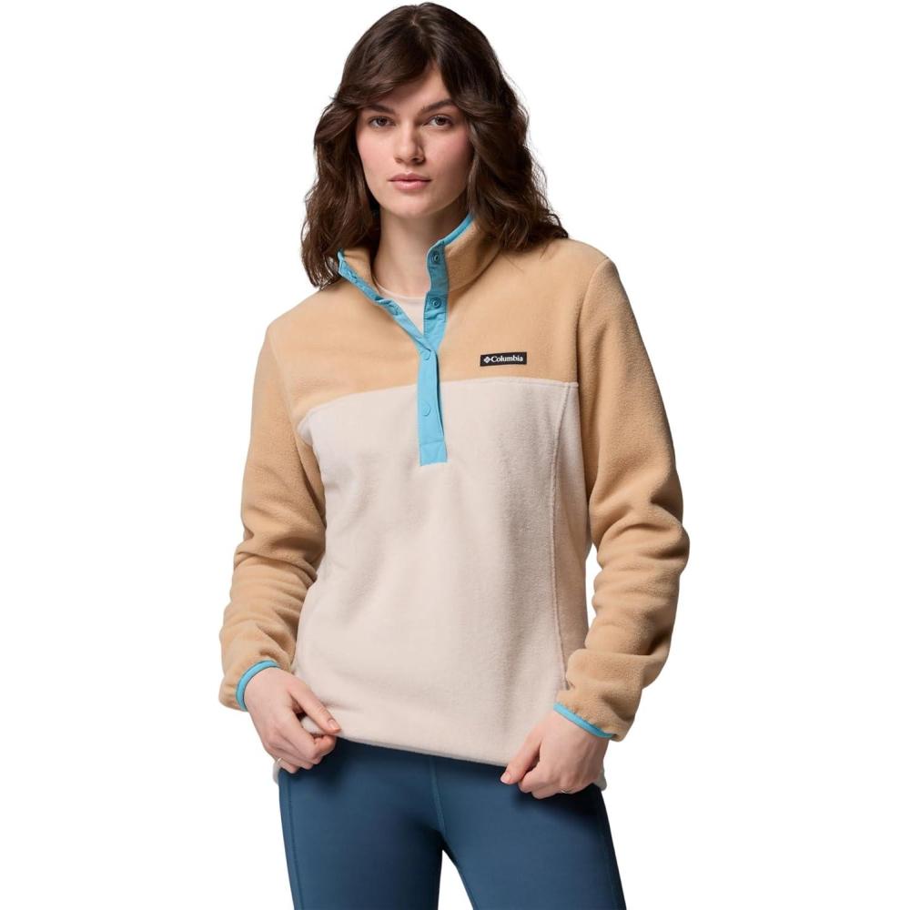 image:imageColumbia womens Benton Springs 12 Snap PulloverDark StoneCanoeVintage Blue