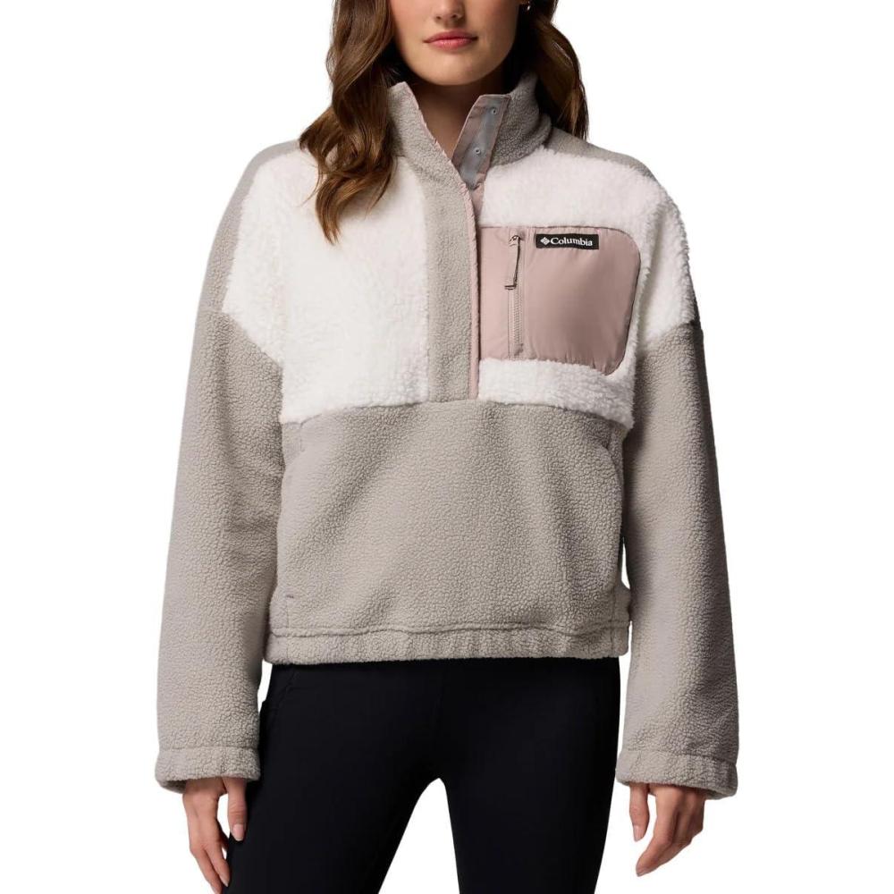 image:imageColumbia womens Benton Springs 12 Snap PulloverSea SaltDark Stone