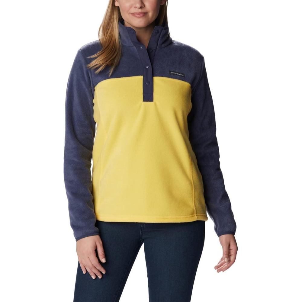 image:imageColumbia womens Benton Springs 12 Snap PulloverSun GlowNocturnal