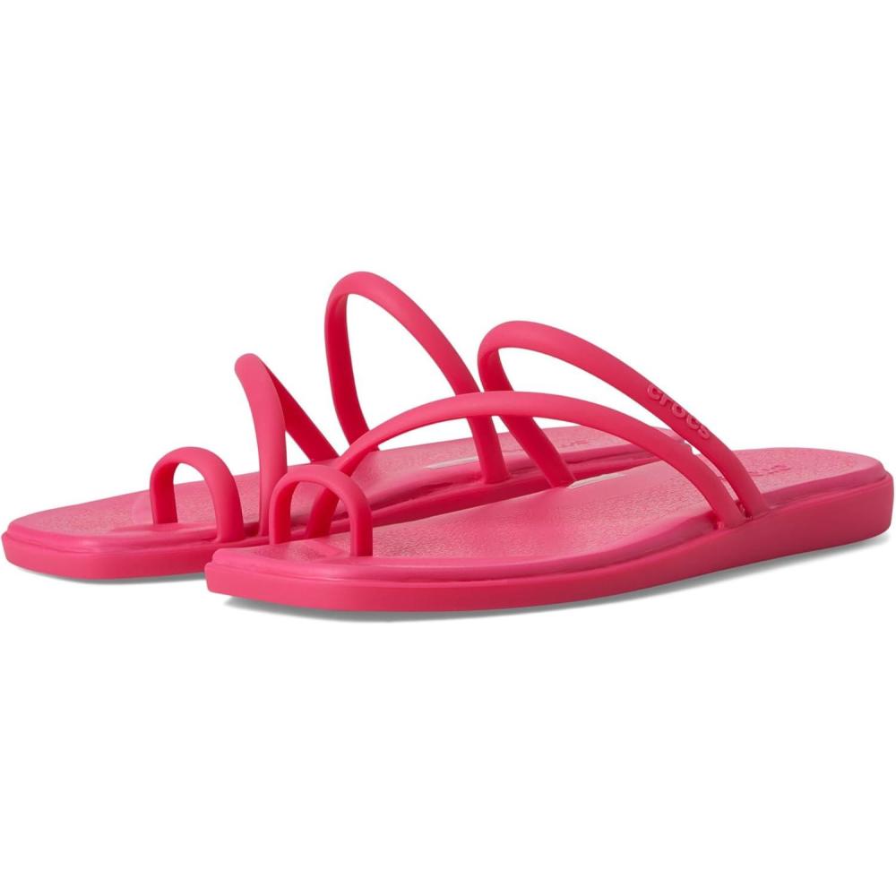 image:imageCrocs Womens Miami Toe Loop Sandal FlatDragon Fruit