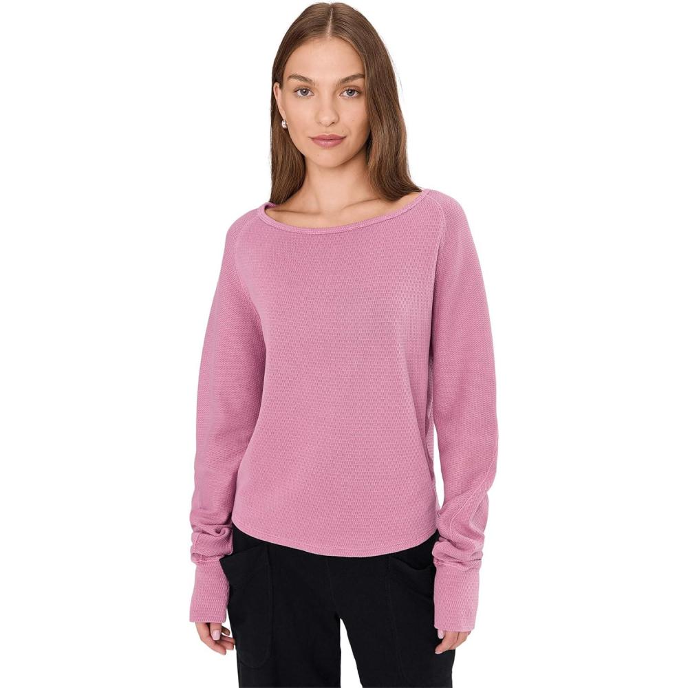 image:imageFree People Womens Jess Long SleeveOrchid Combo