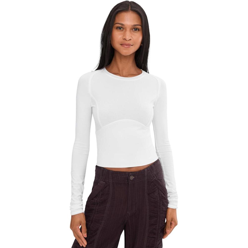 image:imageFree People Womens We The Free Protagonist Long SleeveIvory