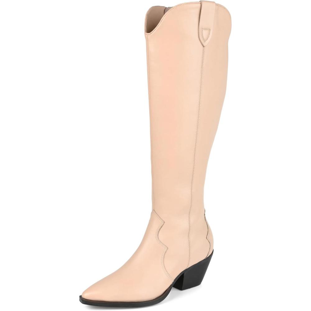 image:imageJournee Collection Womens Pryse Knee High BootNude