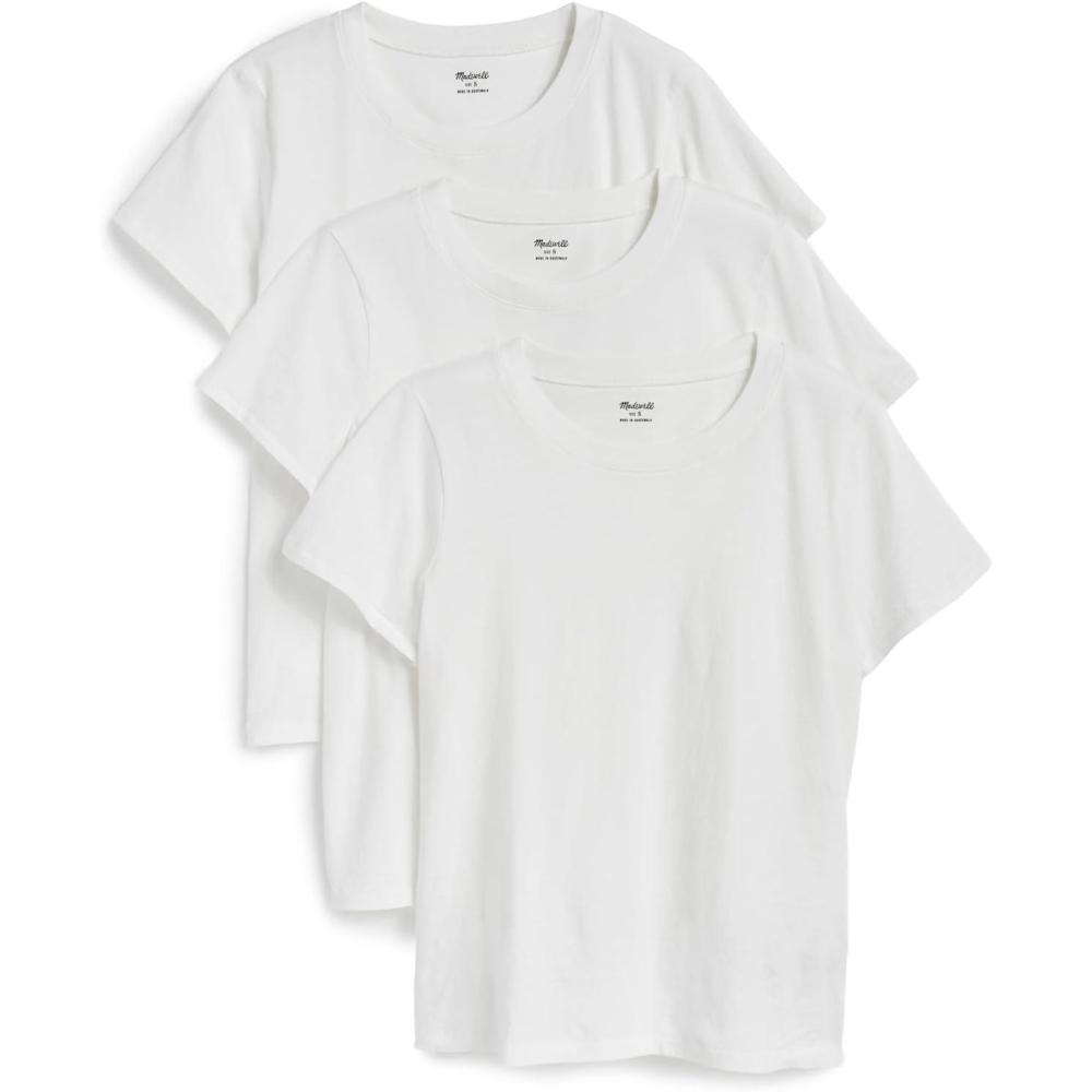 image:imageMadewell Womens Northside Vintage Tee PackWhite