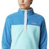 Columbia womens Benton Springs 1/2 Snap Pullover(Aquatint/Dark Pool)