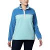 Columbia womens Benton Springs 1/2 Snap Pullover(Aquatint/Dark Pool)