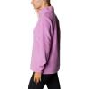 Columbia womens Benton Springs 1/2 Snap Pullover(Blossom Pink/Salmon)