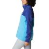 Columbia womens Benton Springs 1/2 Snap Pullover(Blue Chill/Dark Sapphire)