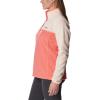 Columbia womens Benton Springs 1/2 Snap Pullover(Blush Pink/Peach Blossom)