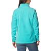 Columbia womens Benton Springs 1/2 Snap Pullover(Bright Aqua)