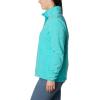 Columbia womens Benton Springs 1/2 Snap Pullover(Bright Aqua)