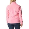 Columbia womens Benton Springs 1/2 Snap Pullover(Camellia Rose)