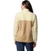 Columbia womens Benton Springs 1/2 Snap Pullover(Canoe/Lemon Wash)