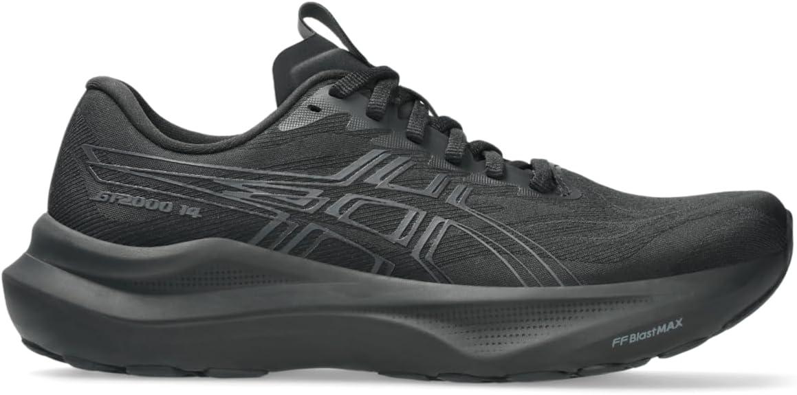 image:imageASICS Womens GT2000 14 Running ShoesBlackGraphite Grey