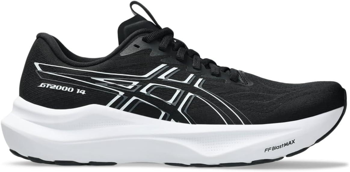 image:imageASICS Womens GT2000 14 Running ShoesBlackWhite