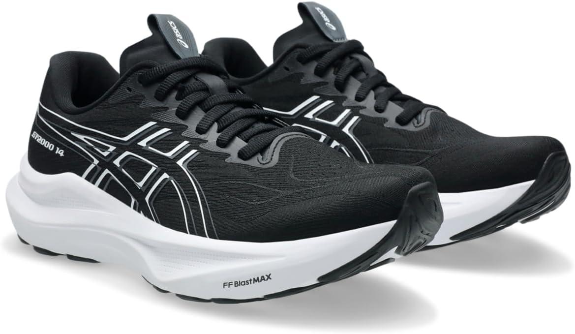 image:imageASICS Womens GT2000 14 Running ShoesBlackWhite