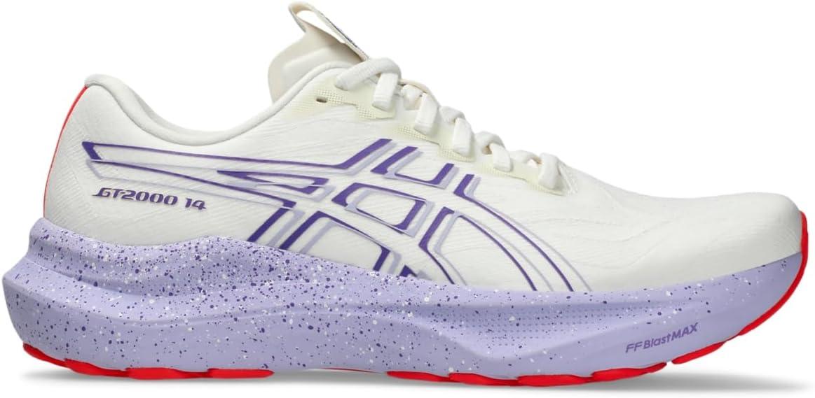 image:imageASICS Womens GT2000 14 Running ShoesCreamEdo Purple