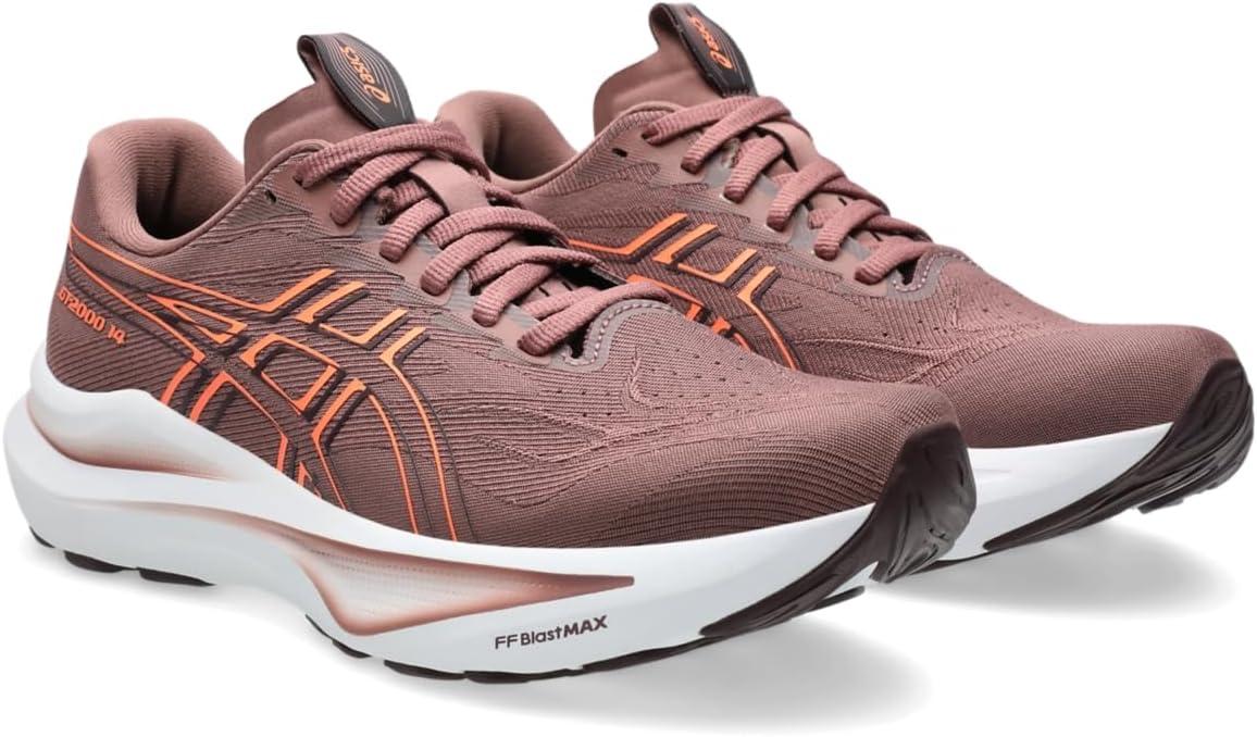 image:imageASICS Womens GT2000 14 Running ShoesRubble RedVivid Coral