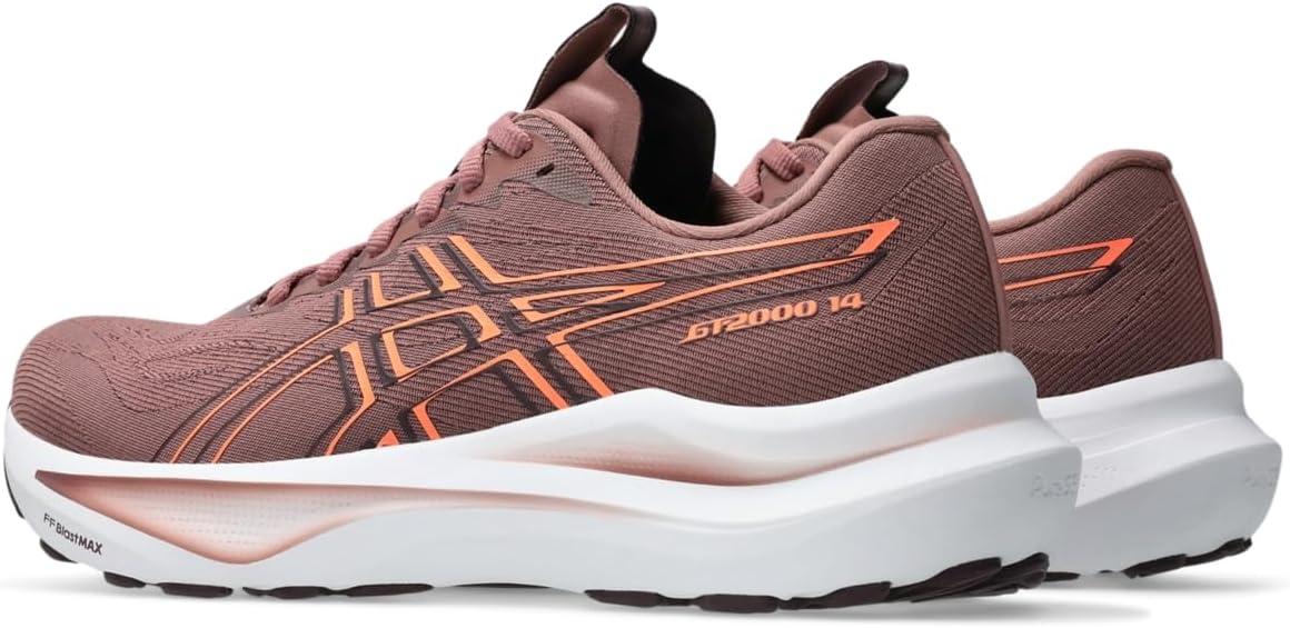 image:imageASICS Womens GT2000 14 Running ShoesRubble RedVivid Coral
